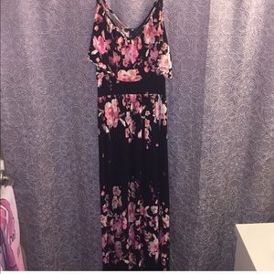 H&M floral maxi dress